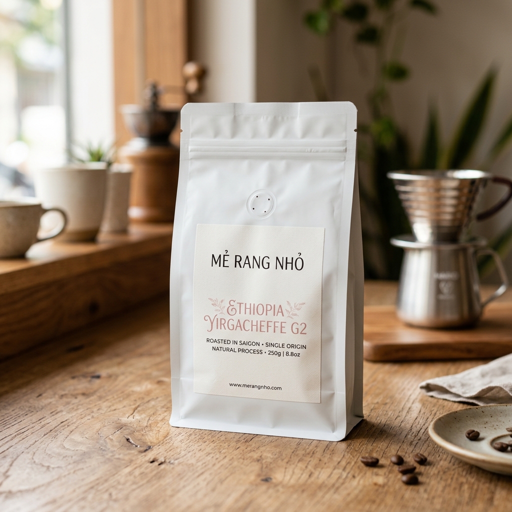 Cà phê Ethiopia Yirgacheffe G2 rang vừa